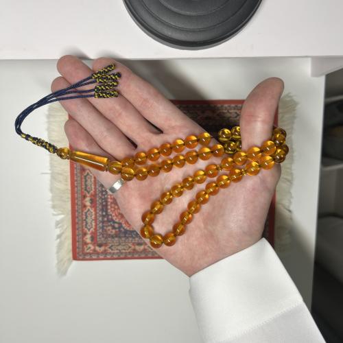 بكلايت حياكة يدوية - عسلي