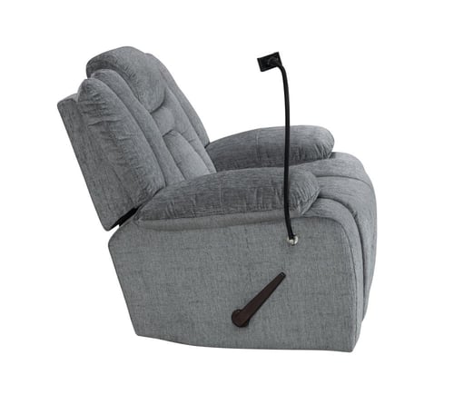 كرسي استرخاء فاخر دوّار مع هزاز وحامل جوال – تصميم...