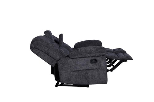 كنبة استرخاء مزدوجة قماش بتصميم مريح