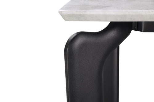 طاولة طعام رخامية فاخرة مع كراسي قماش مبطنة بتصميم...