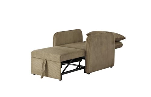 كرسي استرخاء يتحول إلى سرير فردي – تصميم عملي فاخر...