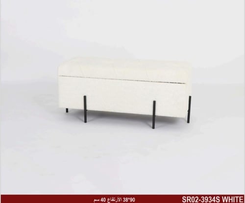 مقعد متعدد الاستخدام مع مساحة تخزين داخلية ولمسة ف...