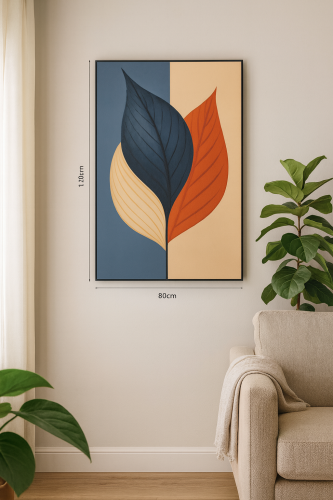 لوحة الحائط تصميم حديث بمقاس 120×80 سم