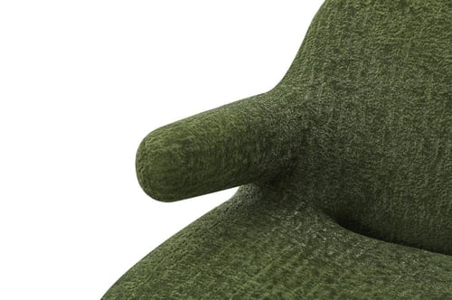 جديد كرسي قماش أخضر بتصميم عصري مستوحى من الطبيعة