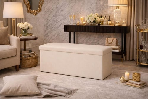 صندوق تخزين ذكي قابل للطي مع مقعد متعدد الاستخدام...