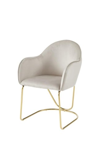 كرسي كوسي مخملي فاخر بإطار ذهبي – لمسة أناقة عصرية...