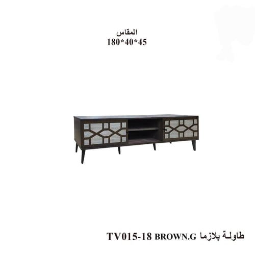 طاولة تلفزيون بلازما بتصميم فاخر بألوان و المقاسات...