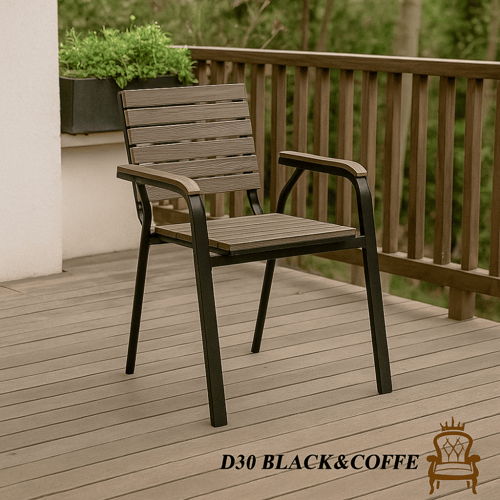 كرسي خارجي بتصميم عصري مريح متوفر بلون