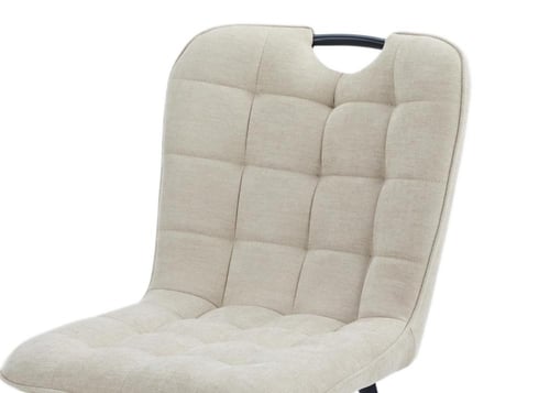 كرسي عصري مبطن بتصميم مريح ومسند متعدد الالوان منح...