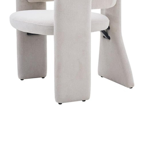 كرسي استرخاء عصري بتصميم معماري مبطن