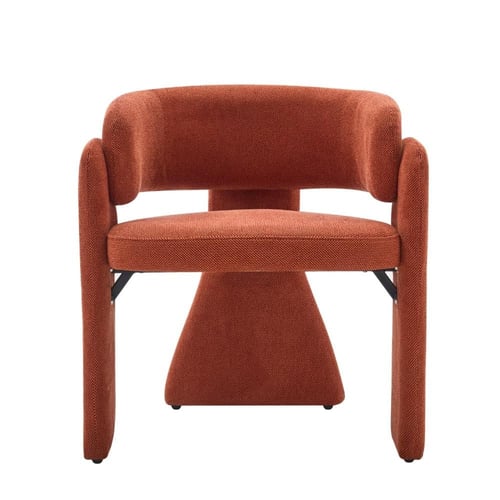 كنب مفرد مودرن بتصميم معماري فاخر لون Camel (كاميل...