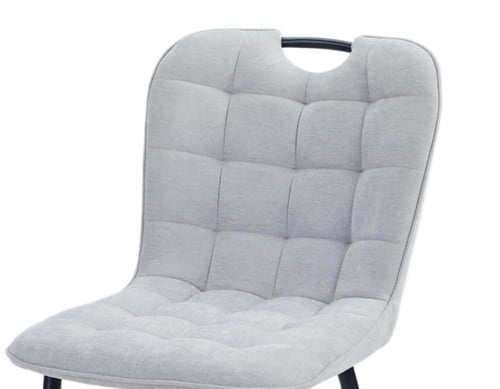 كرسي عصري مبطن بتصميم مريح ومسند متعدد الالوان منح...