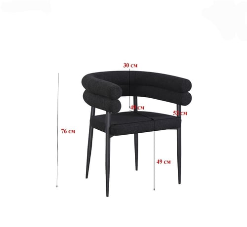 كرسي بوكلية فاخر بتصميم عصري لمنزل أنيق وألوان متع...