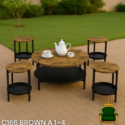 طقم طاولة 1+4 بألوان متعددة