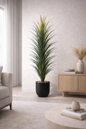 شجرة صبار صناعية فاخرة بحوض ديكوريمتوفر وألوان حوض...