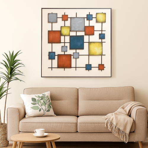 لوحة جدارية فاخرة مقاس 120×120 سم