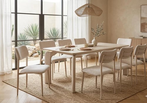 طقم طاولة طعام رخامي مع كراسي