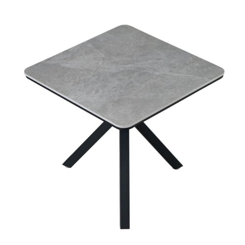 طاولة كافيه سيراميكية بتصميم عصري بثلاثة ألوان ومق...