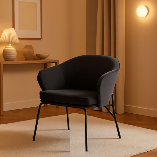 كرسي مفرد أنيق بتصميم أنيق – متوفر بعدة ألوان