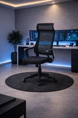 كرسي مكتب أنيق يوفر راحة متوازنة للعمل والدراسة بأ...