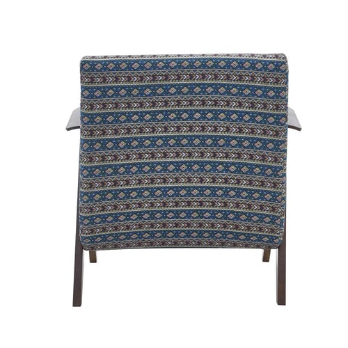 كرسي استرخاء أنيق بقماش مزخرف ولمسة عصرية مميزة