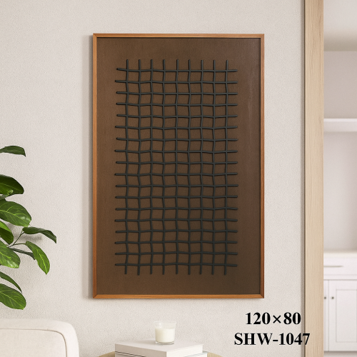 لوحة جدارية خشبية – مقاس 120×80 سم