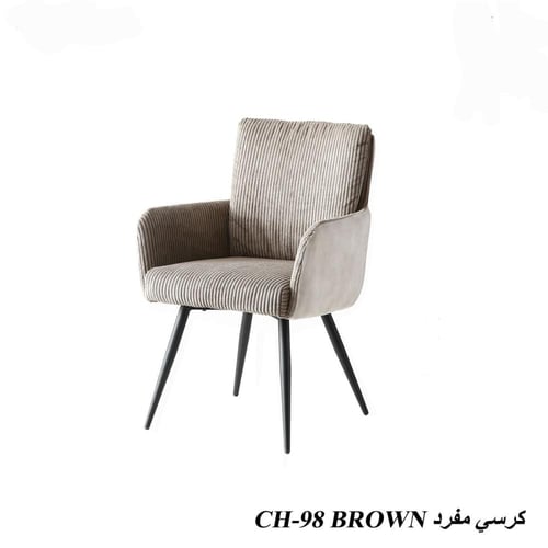 كرسي مفرد مخمل بتصميم مريح ألوان متعددة