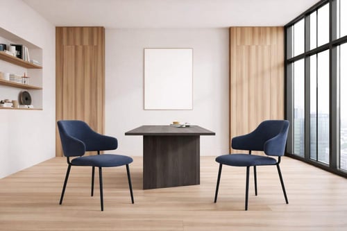 كرسي طعام وقاعدة معدنية أنيقة – لمسة فخامة وألوان...