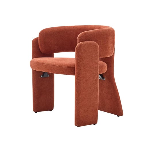 كنب مفرد مودرن بتصميم معماري فاخر لون Camel (كاميل...