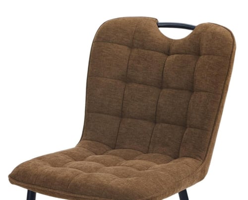 كرسي عصري مبطن بتصميم مريح ومسند متعدد الالوان منح...