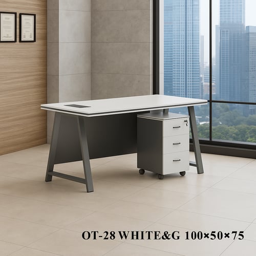 مكتب إداري مع وحدة أدراج – متعدد المقاسات