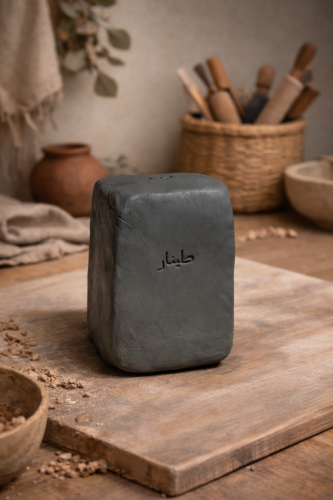 طين طينار الإيطالي (أسود) – حرق منخفض 10 كجم