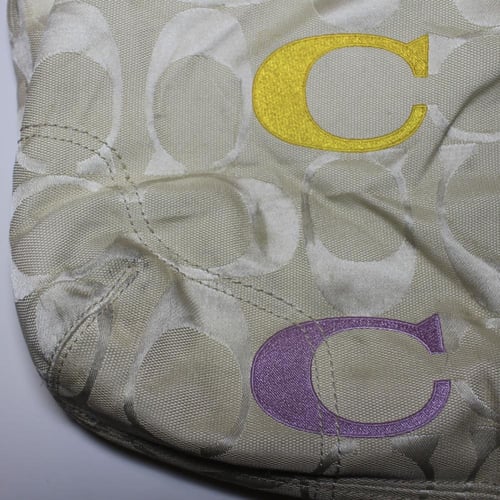 Coach Poppy Embroidered Shoulder Bag