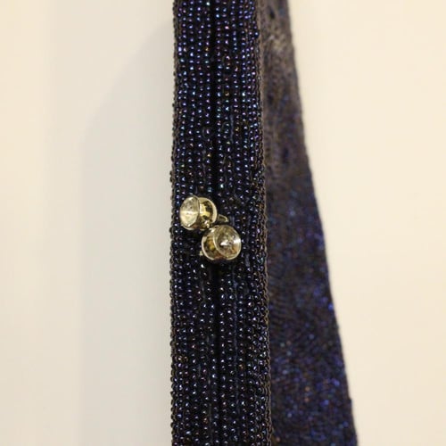 Bag by dellie navy hand clutch