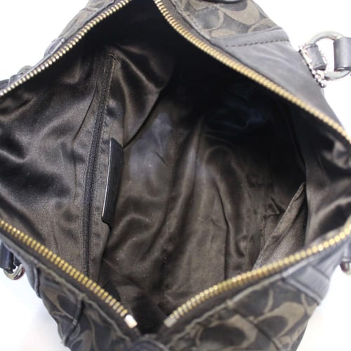 2011 Coach black Ashley Satchel