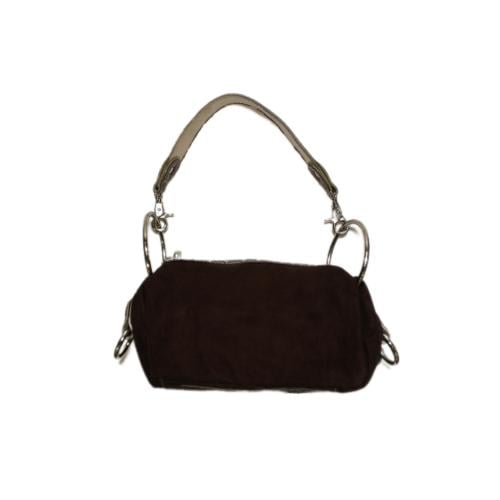Kathy van zeeland suede bag