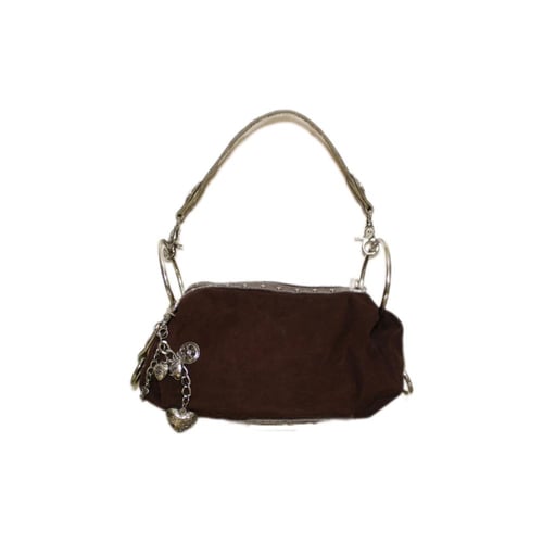 Kathy van zeeland suede bag