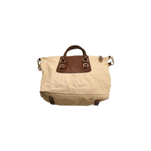 2009 coach Ashley Satchel In brown & white