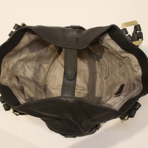 Micheal kors olive green tote bag