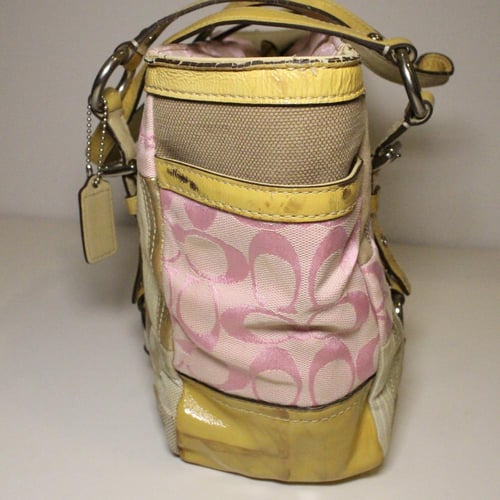 ‏Patchwork Multicolor Tote 2009 coach
