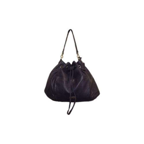 2012 Avery leather drawstring shoulder bag
