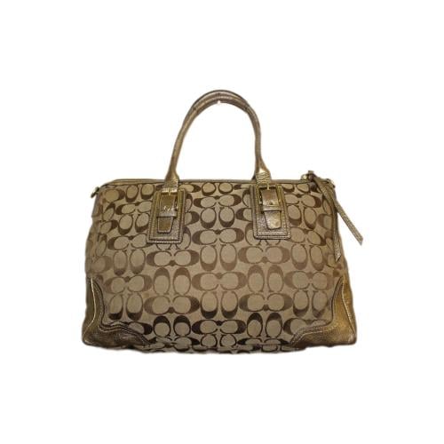 2008 coach Brooke Small Canvas & Leather Hobo