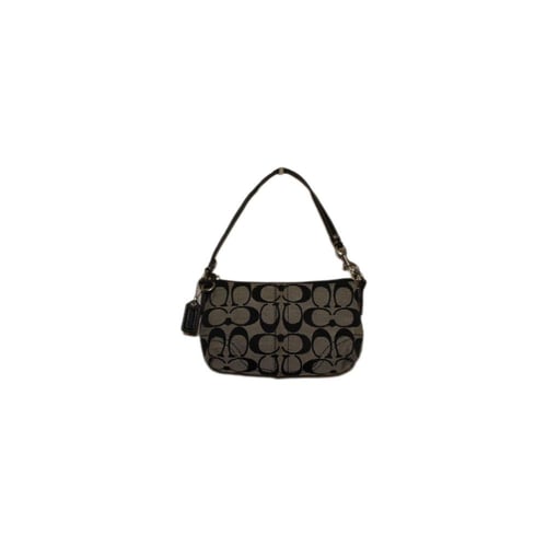 Black coach wristlet