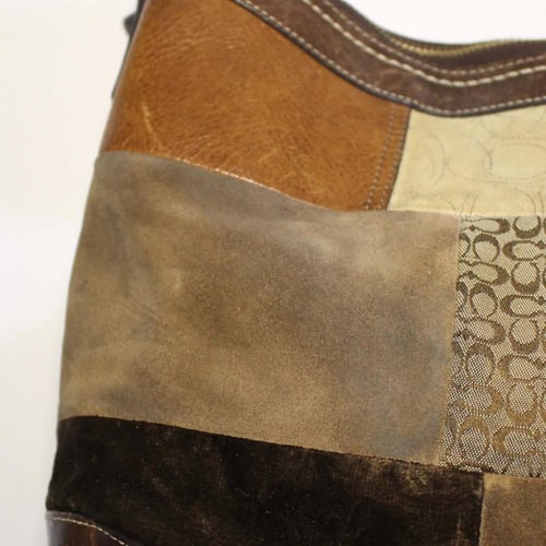 2010 Coach patchwork tote