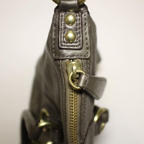 2011 coach metallic Ashley Shoulder Bag