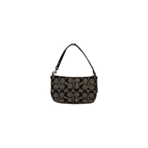 Black coach wristlet