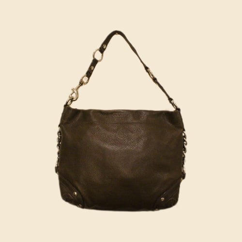 Coach Carly hobo bag in brown