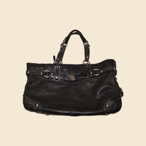 Coach large black shoulder