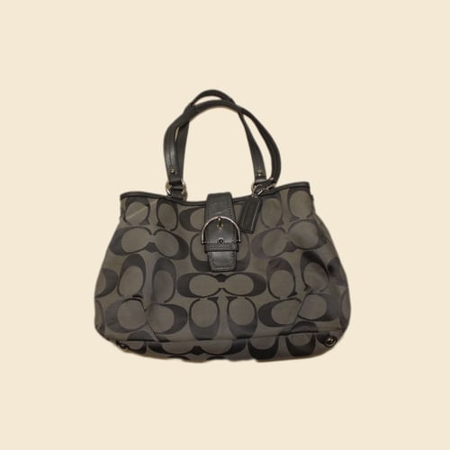 2012 Coach Soho Signature Carryall Satchel.