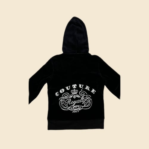 Black juicy couture y2k jacket size M